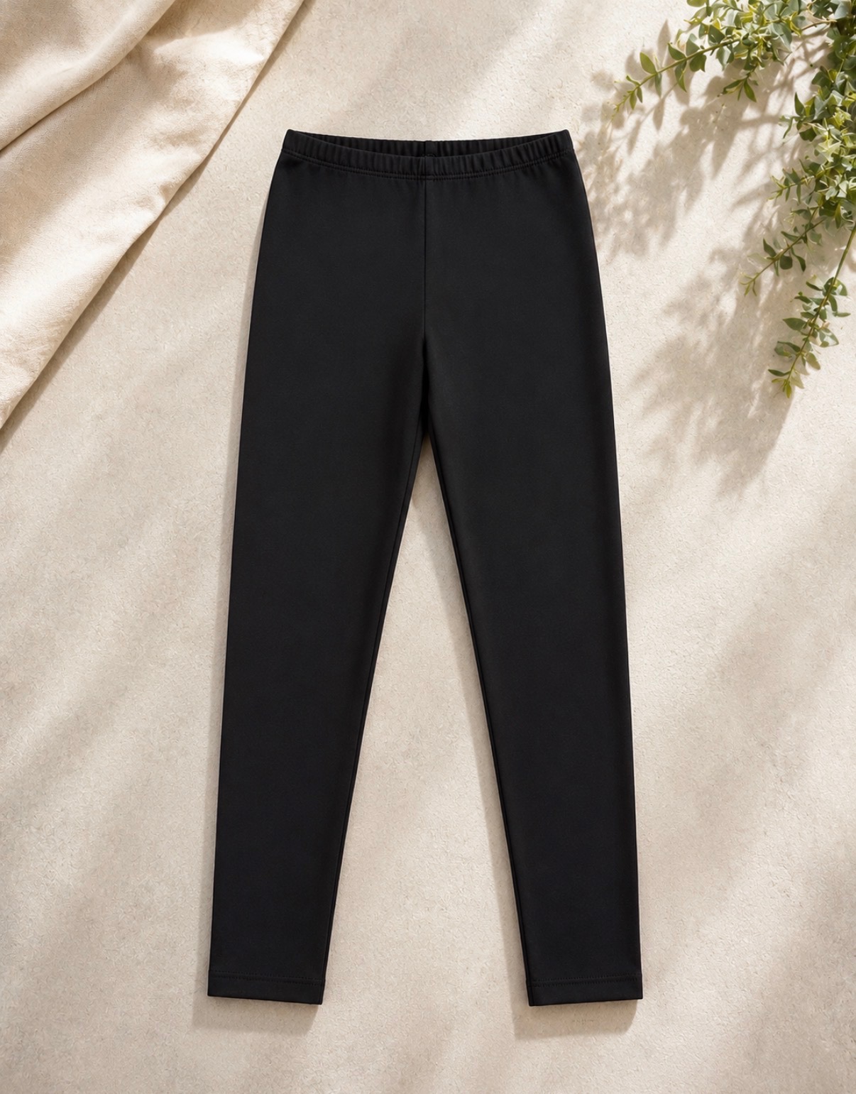 Fekete gyerek leggings