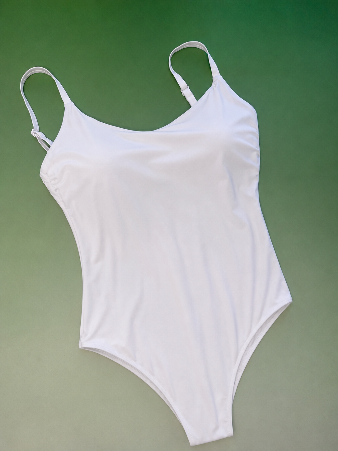Fehér egyrészes fürdőruha / body